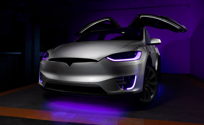 ORACLE Lighting 16-21 Tesla Model X Dynamic ColorSHIFT Headlight & Fog Light DRL Upgrade Kit - DTX Performance