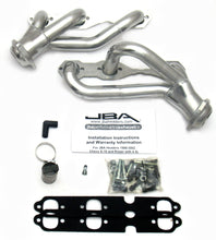 Load image into Gallery viewer, JBA GM S-Truck 4.3L V6 2WD 1-1/2in Primary Silver Ctd Cat4Ward Header - DTX Performance