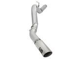 aFe Atlas Exhaust 5in DPF-Back Aluminized Steel w/ Polished Tips 16-17 GM Diesel Truck V8-6.6L (td)