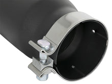 Load image into Gallery viewer, aFe MACH Force-Xp 409 Stainless Steel Exhaust Tip 3.5 In x 4.5in Out x 12in L Clamp-On - DTX Performance