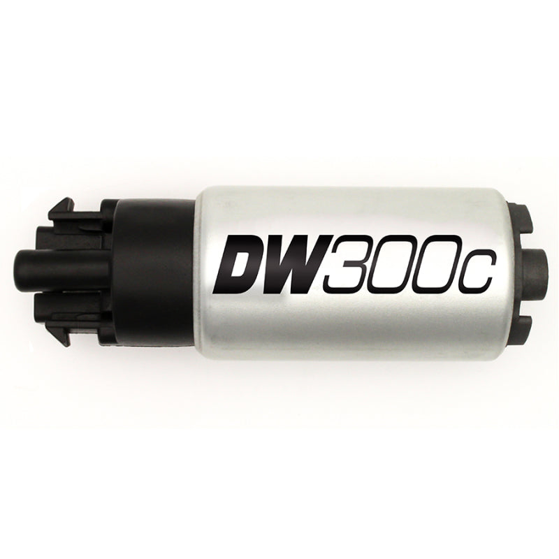 DeatschWerks 340lph DW300C Compact Fuel Pump w/ Mounting Clips - DTX Performance