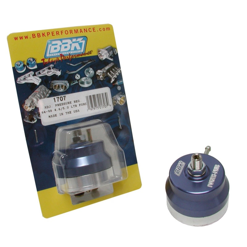 BBK 94-98 Mustang 5.0 / 4.6 Adjustable Fuel Pressure Regulator - DTX Performance