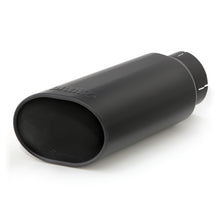 Load image into Gallery viewer, Banks Power Tailpipe Tip Kit - SS Obround Slash Cut - Black - 4in Tube - 5in X 6in X 14in - DTX Performance