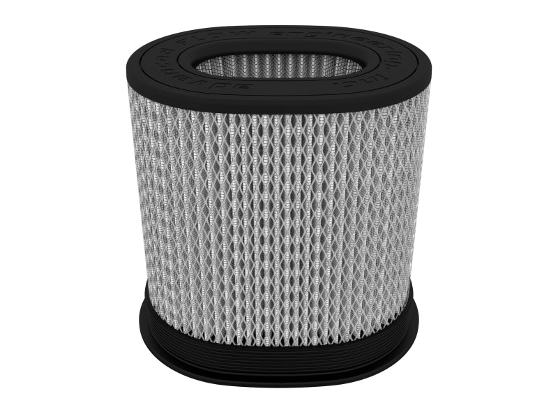 aFe Magnum FLOW Air Filter Pro DRY S (6.5x4.75)in F x (9x7)in B x (9x7) T (Inverted) x 9in H - DTX Performance