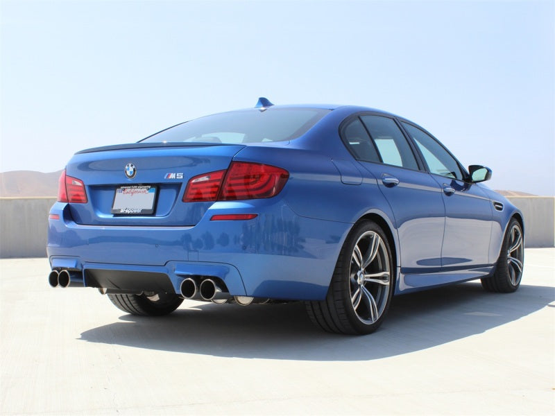 aFe MACHForce XP Exhaust 304SS Cat-Back w/ Polished Tips 12-13 BMW M5 (F10) V8 4.4L (tt) - DTX Performance