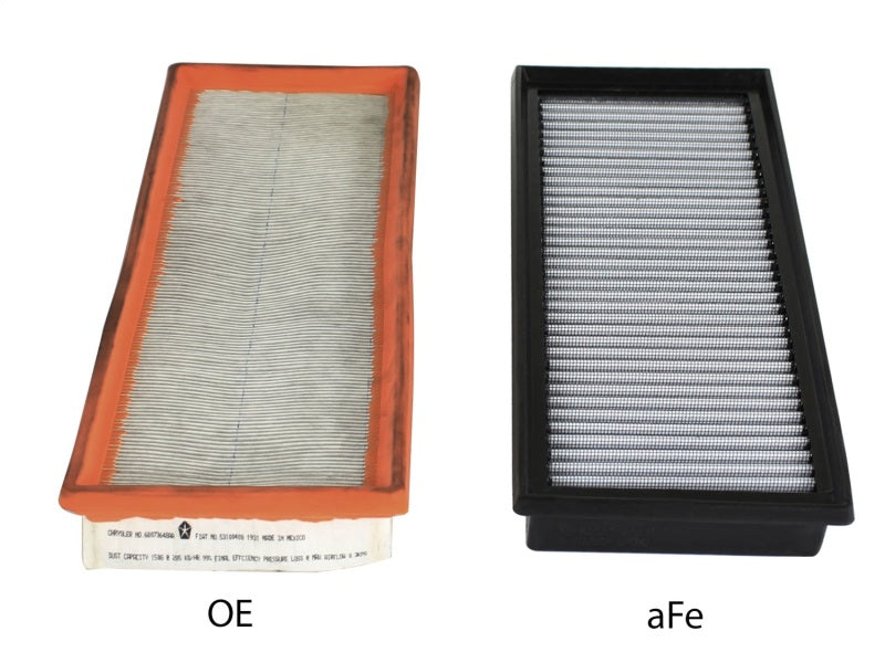 aFe MagnumFLOW OEM Replacement Air Filter Pro DRY S 12-14 Fiat 500 L4 1.4L - DTX Performance