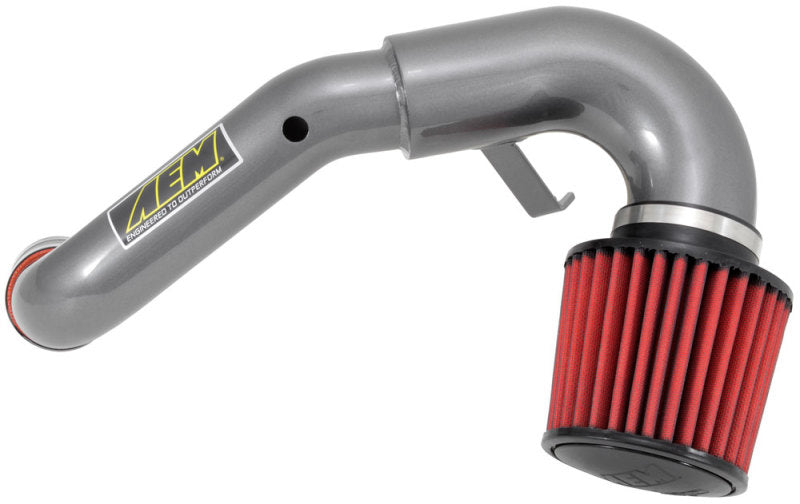 AEM 02-06 Honda Civic Si M/T Only Silver V2 Intake - DTX Performance