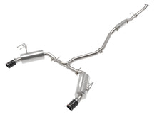 Load image into Gallery viewer, aFe Takeda 2.5in 304 SS Cat-Back Exhaust System w/CF Tips 2022+ Honda Civic L4-1.5L (t) - DTX Performance