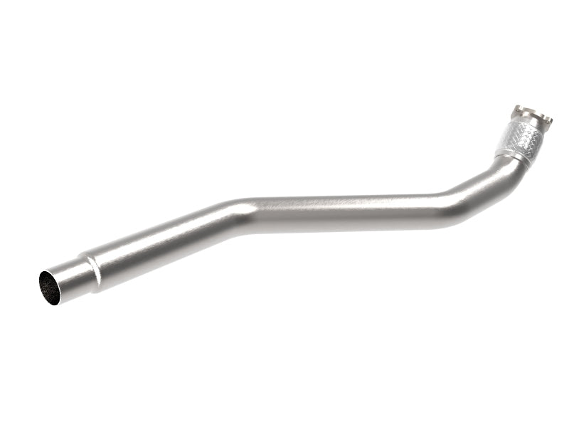 afe POWER MACH Force-Xp 09-16 Audi A4/A5 B8 L4-2.0L(t) 304 SS 3in. Front Resonator Delete Pipe - DTX Performance