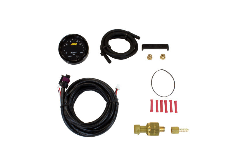 AEM X-Series Pressure 0-15psi Gauge Kit - DTX Performance