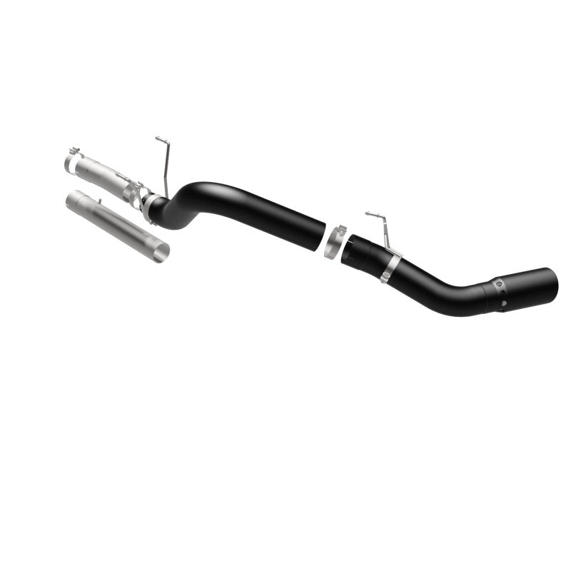 MagnaFlow 07-10 Dodge 2500/3500 409 SS DPF Back 5in Single Exit Exhaust- Black - DTX Performance