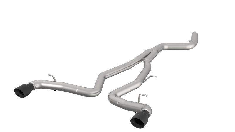 Kooks 2020 Toyota Supra 3.5in x 3in SS Muffler Delete Catback Exhaust w/Black Tips - DTX Performance