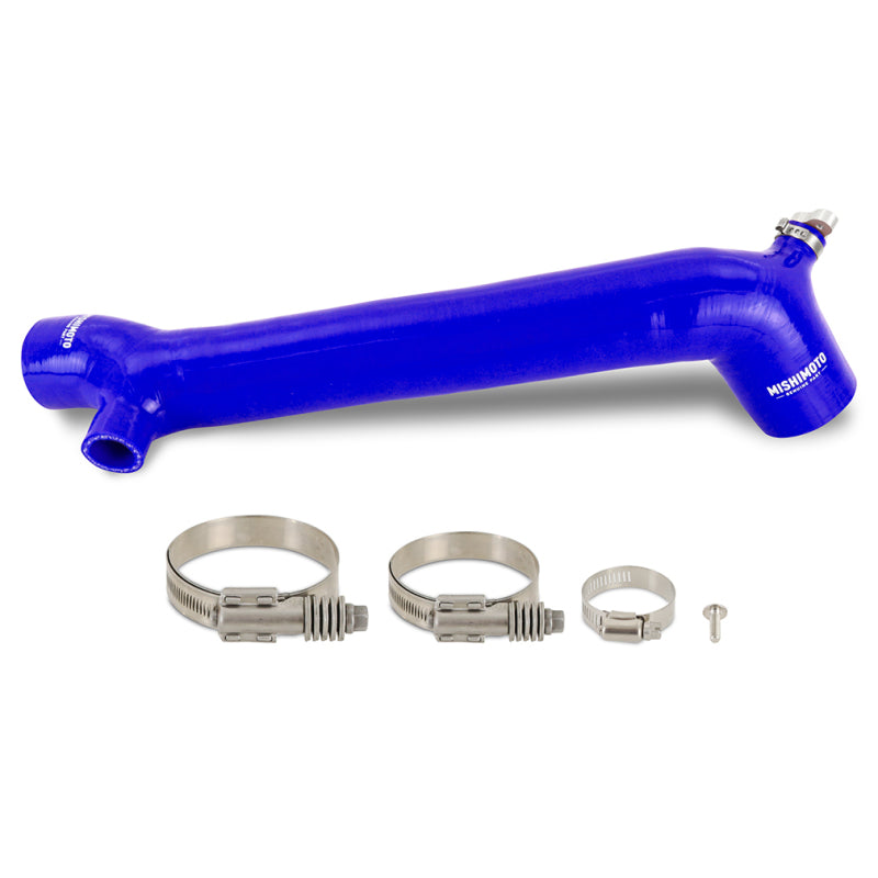 Mishimoto 2016+ Polaris RZR XP Turbo Silicone Charge Tube - Blue - DTX Performance