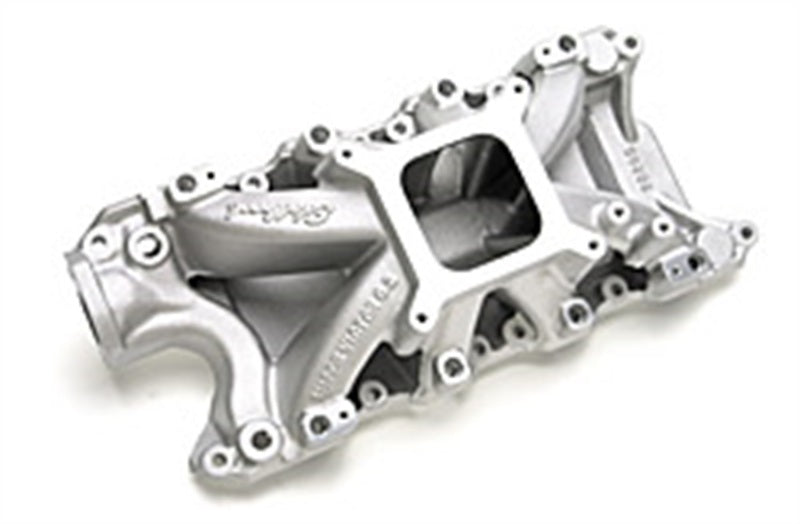 Edelbrock Intake Manifold Super Victor EFI Ford Windsor 8 2In Deck Block Polished Finish - DTX Performance