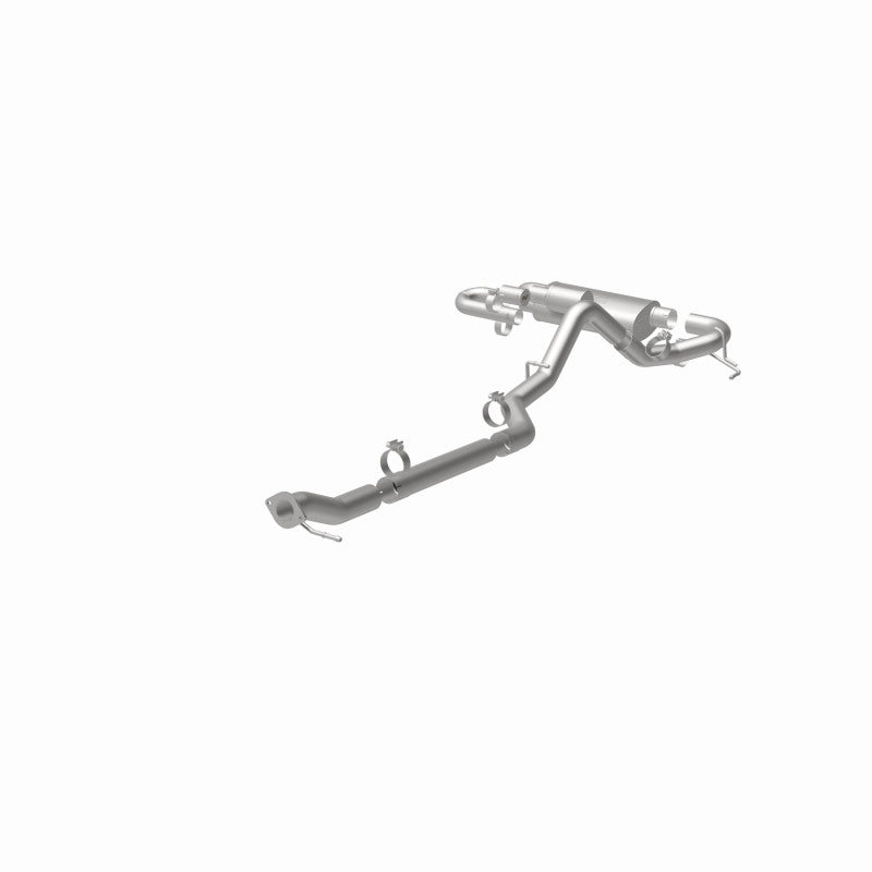 MagnaFlow 2021 Ford Bronco Overland Series Cat-Back Exhaust w/ Single Straight Driver Exit- No Tip - DTX Performance