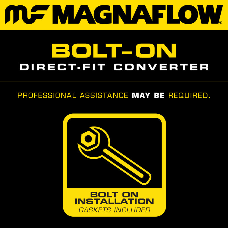 MagnaFlow Conv DF 07-09 Dodge Dakota 3.7L/4.7L /07-09 Mitsubishi Raider 3.7L Y-Pipe Assembly - DTX Performance