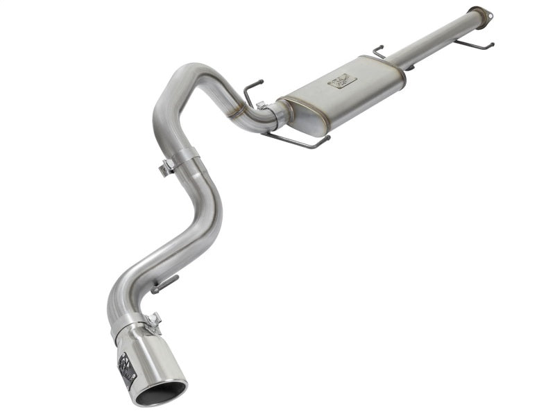 aFe MACH Force Xp 3in SS Cat-Back Single Side Exit Exhaust w/Polished Tips 07-14 Toyota FJ Cruiser - DTX Performance