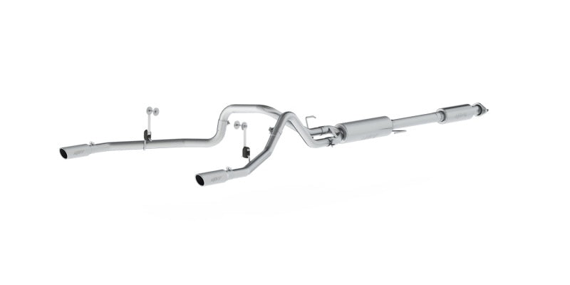 MBRP 2015 Ford F-150 5.0L 3in Cat Back Dual Split Rear Exit AL Exhaust System - DTX Performance