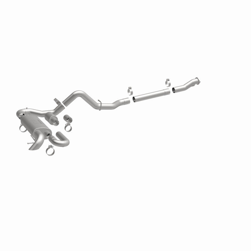 MagnaFlow 2021 Ford Bronco Overland Series Cat-Back Exhaust w/ Single Straight Driver Exit- No Tip - DTX Performance