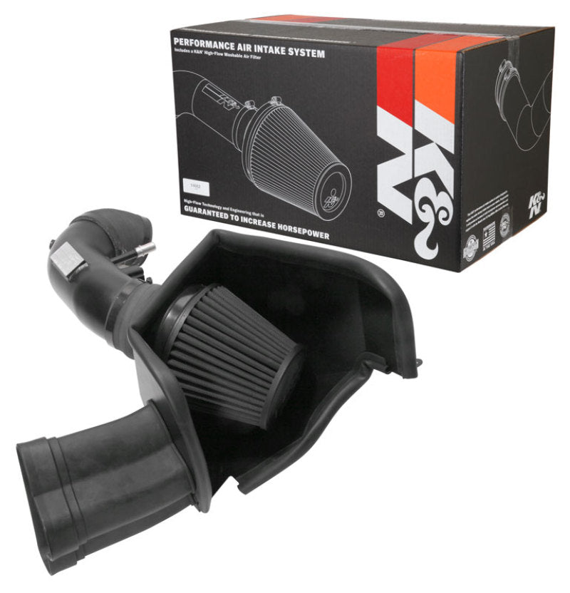 K&N 2018 Ford Mustang GT V8 5.0L F/I Performance Intake Kit - DTX Performance