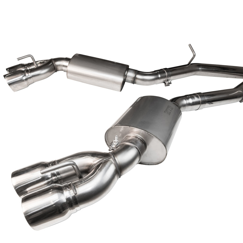 Kooks 16-20 Cadillac CTS-V 6.2L LT4 3in 304SS GREEN Catted Header-Back Exhaust w/Black Tips - DTX Performance