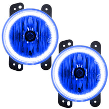 Load image into Gallery viewer, Oracle Lighting 07-09 Jeep Wrangler JK Pre-Assembled LED Halo Fog Lights -Blue - DTX Performance