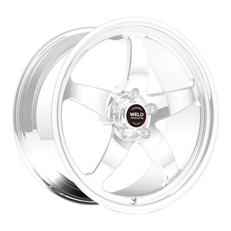 Weld S71 15x10 / 5x120mm BP / 7.5in. BS Polished Wheel (Medium Pad) - Non-Beadlock - DTX Performance