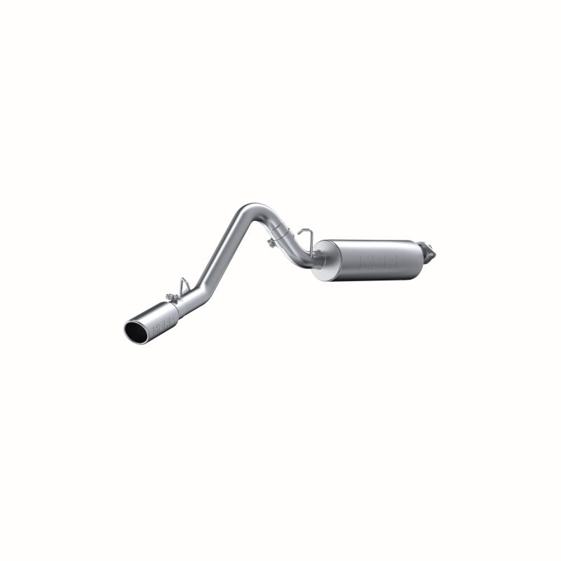 MBRP 2000-2006 Jeep Wrangler (JK) Inline-4 2.5L Inline-6 4.0L Cat Back Single Side - DTX Performance