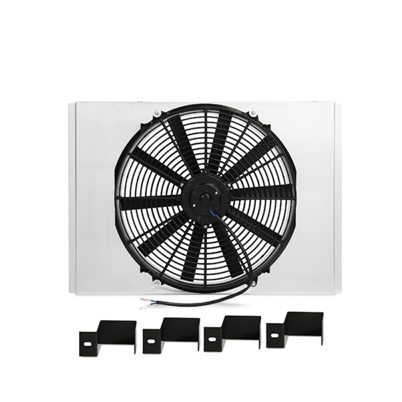 Mishimoto 63-66 Chevrolet/GM C/K Truck Performance Aluminum Fan Shroud w/Fan Controller - DTX Performance