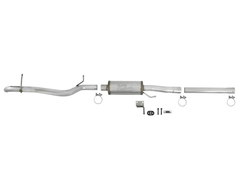 aFe Scorpion 2-1/2in Aluminized Steel Cat-Back Exhaust 07-18 Jeep Wrangler (JK) V6 3.6L/3.8L (2/4dr) - DTX Performance