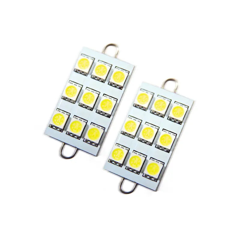 Oracle 44MM 6 LED 3 Chip - Loop Festoon Bulbs (Pair) - White - DTX Performance