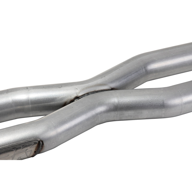 BBK 15-20 Ford Mustang GT 5.0L Resonator Delete X-Pipe (For Use w/Shorties Or Stock Manifolds) - DTX Performance