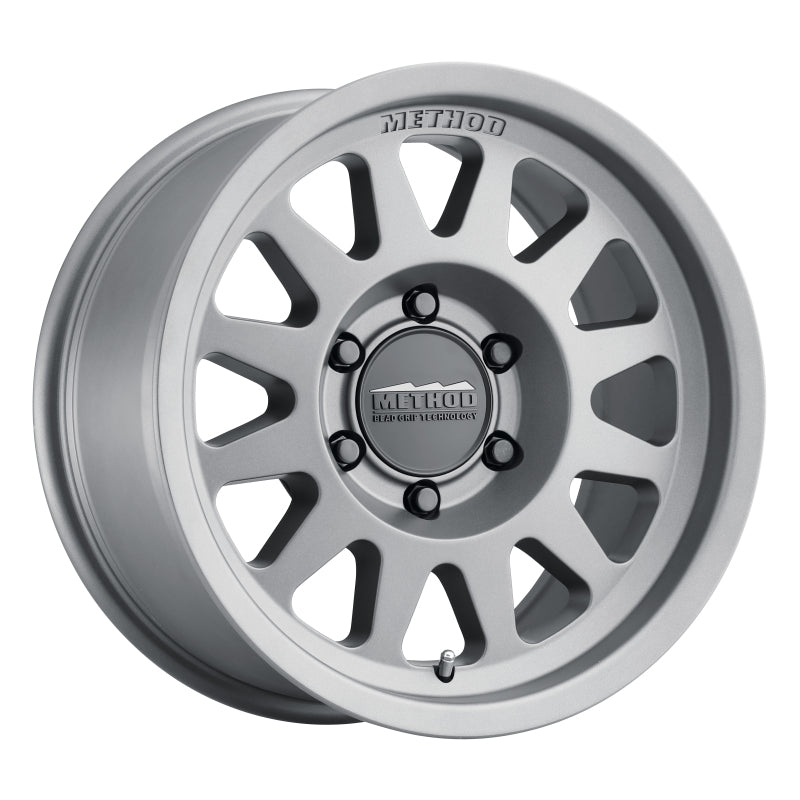 Method MR704 15x7 +15mm Offset 5x100 56.1mm CB Matte Titanium Wheel - DTX Performance