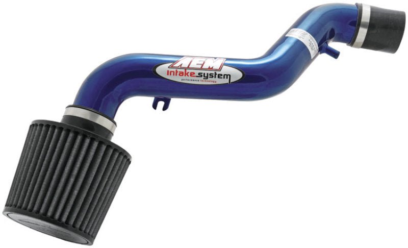 AEM 88-91 Civic EX/SI CRX SI Blue Short Ram Intake - DTX Performance