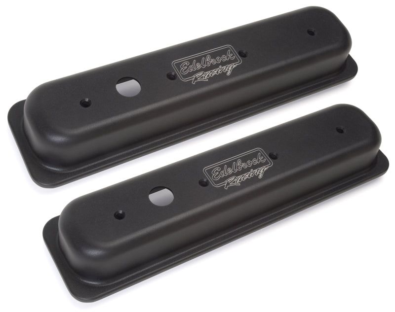 Edelbrock Valve Cover Victor Series Chevrolet 1987-1995 262-400 CI V8 Black - DTX Performance