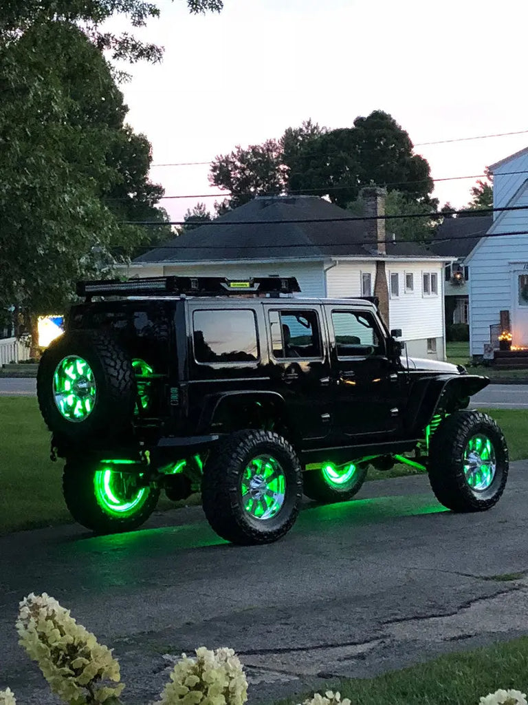 Oracle LED Illuminated Wheel Ring 3rd Brake Light - ColorSHIFT w/o Controller - DTX Performance