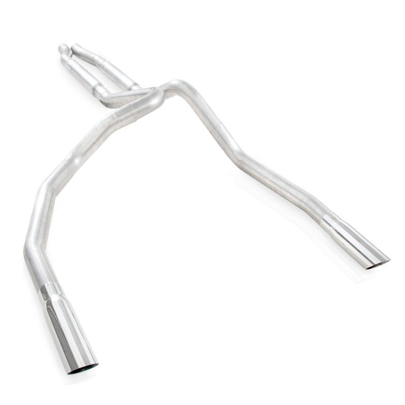 Stainless Works 2011-14 F-150 5.0L 3in Exhaust S-Tube Mufflers Under Bumper Exit - DTX Performance