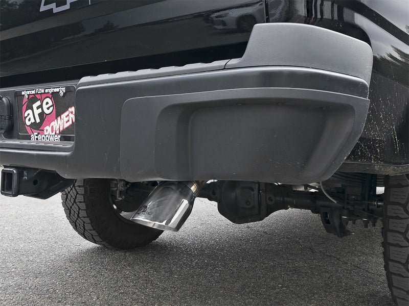 aFe MACH Force-Xp Hi-Tuck 3in. 409 SS C/B Exhaust 15-18 GM Colorado L4-2.5L/V6-3.6L - Polished Tip - DTX Performance