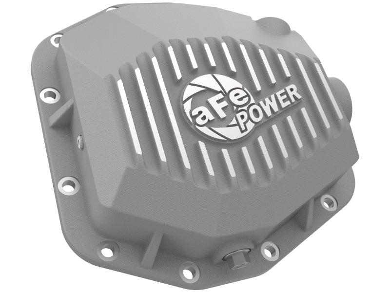 aFe Street Series Rear Differential Cover Raw w/Machined Fins 20+ Jeep Gladiator JT (Dana M220) - DTX Performance