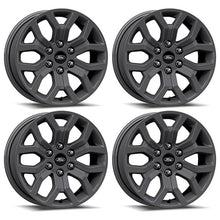 Load image into Gallery viewer, Ford Racing 15-22 F-150 18x7.5in Matte Gray Wheel Kit - DTX Performance