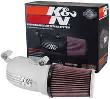 Load image into Gallery viewer, K&amp;N 08-17 Harley Davidson Touring Models Performance Air Intake System Silver - DTX Performance