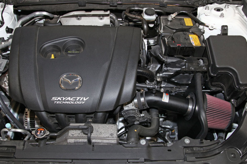 K&N 69 Series Typhoon Performance Intake Kit 13-14 Mazda 3 2.0L L4 - DTX Performance