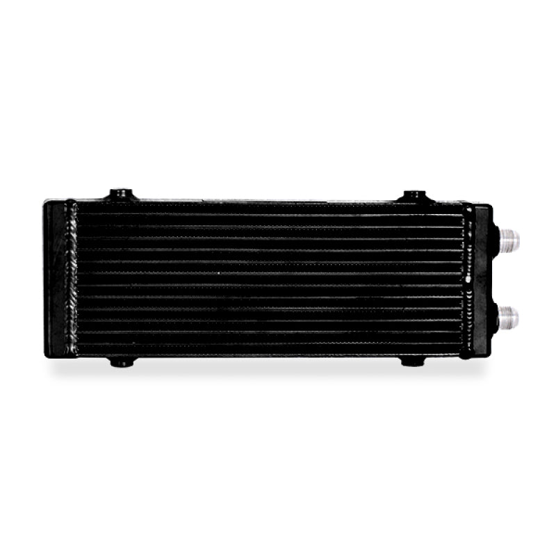 Mishimoto Universal Medium Bar and Plate Dual Pass Black Oil Cooler - DTX Performance