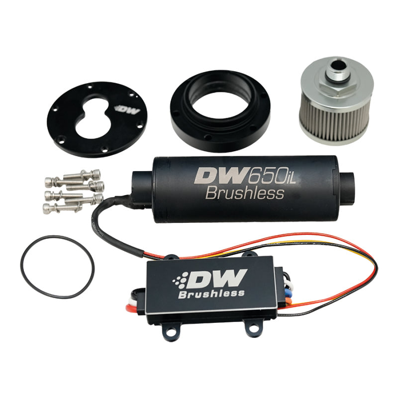 DeatschWerks 3.5L Module Surge Tank In-Tank Pump Adapter w/ DW650iL Brushless/Controller 440lph Pump - DTX Performance