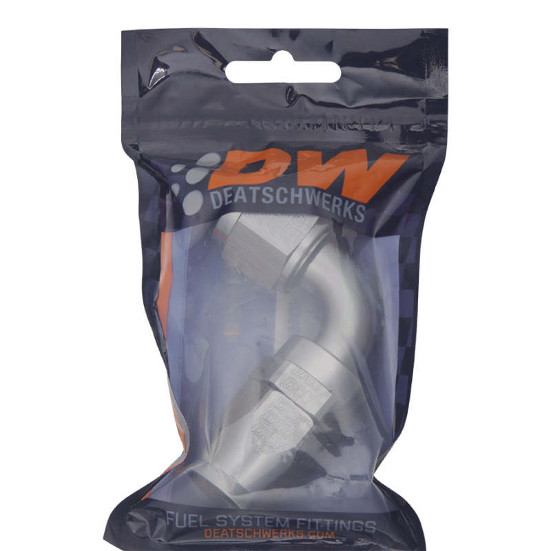 DeatschWerks 10AN Female Swivel 90-Degree Hose End PTFE (Incl. 1 Olive Insert) - DTX Performance