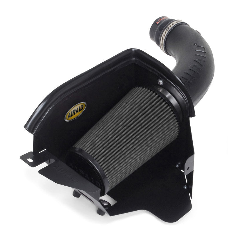 Airaid 07-11 Jeep Wrangler JK 3.8L CAD Intake System w/ Tube (Dry / Black Media) - DTX Performance