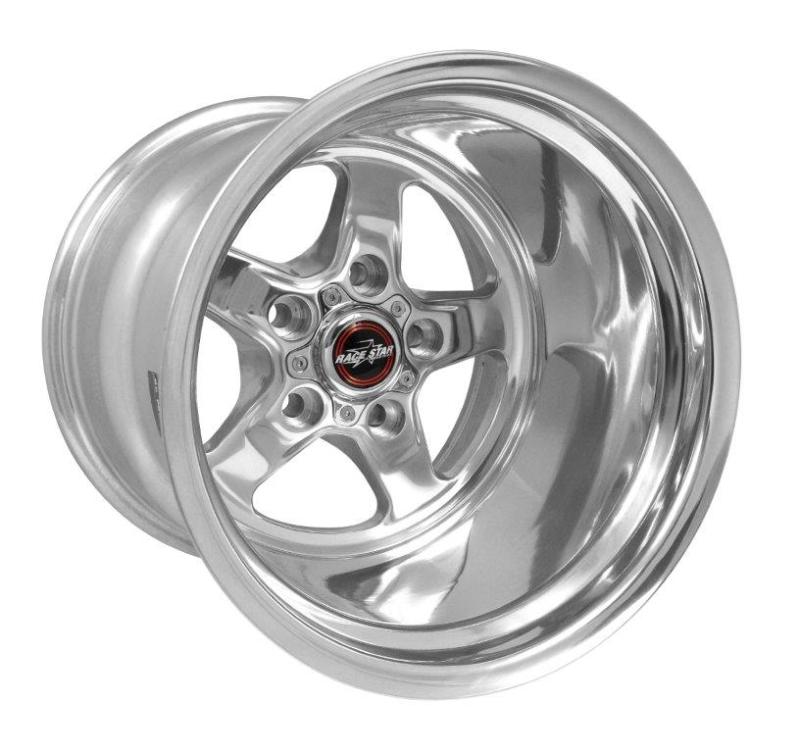 Race Star 92 Drag Star 15x14.00 5x4.75bc 4.00bs Direct Drill Polished Wheel - DTX Performance