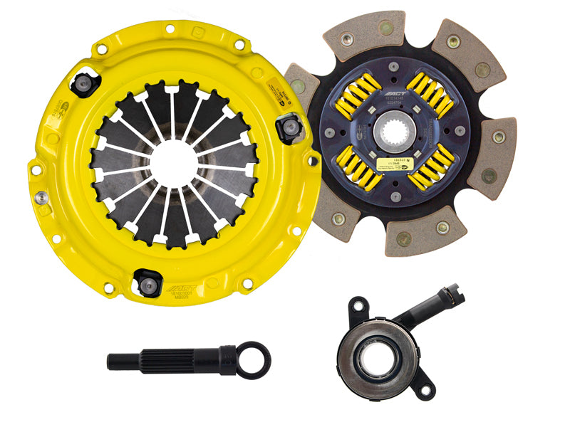 ACT 08-17 Mitsubishi Lancer GT / GTS HD/Race Sprung 6 Pad Clutch Kit - DTX Performance