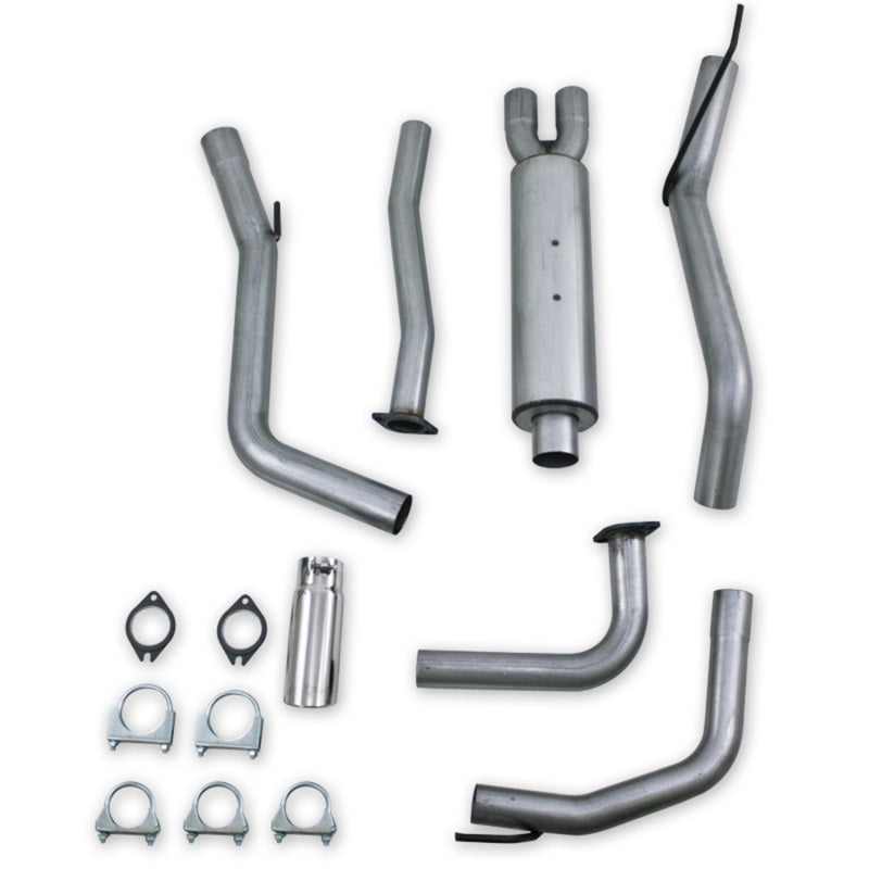 MBRP 05-11 Nissan Frontier 4.0L V6 Single Side Aluminum Cat Back Exhaust - DTX Performance