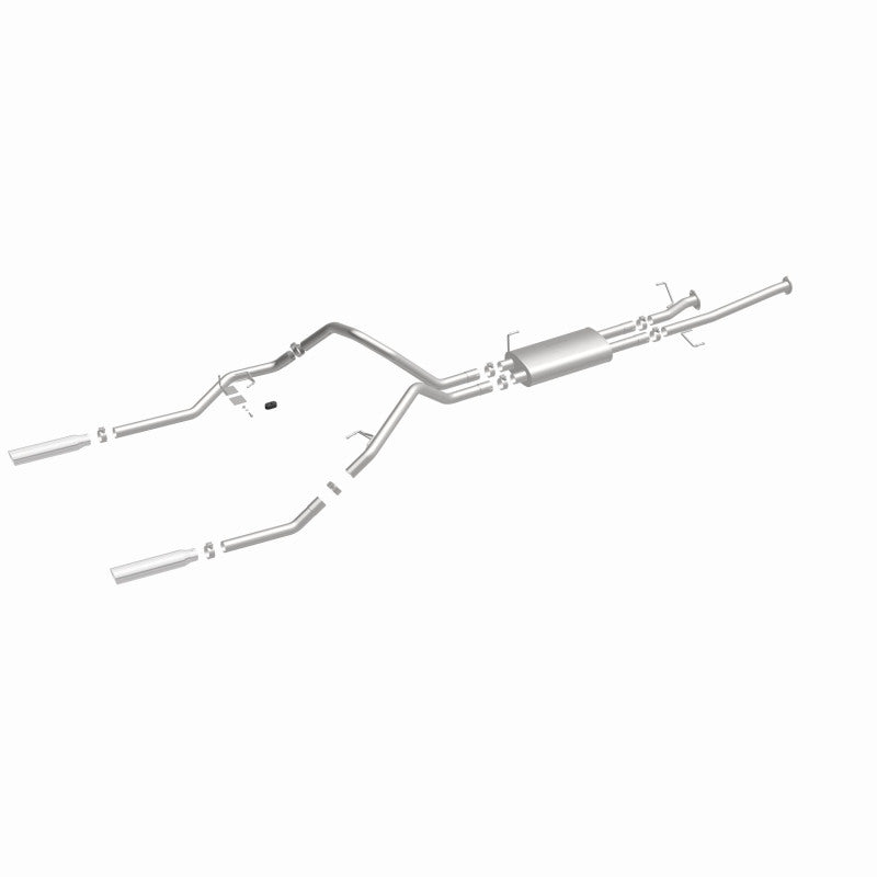 MagnaFlow 14 Toyota Tundra V8 4.6L/5.7L Stainless Cat Back Exhaust Dual Split Rear Exit - DTX Performance